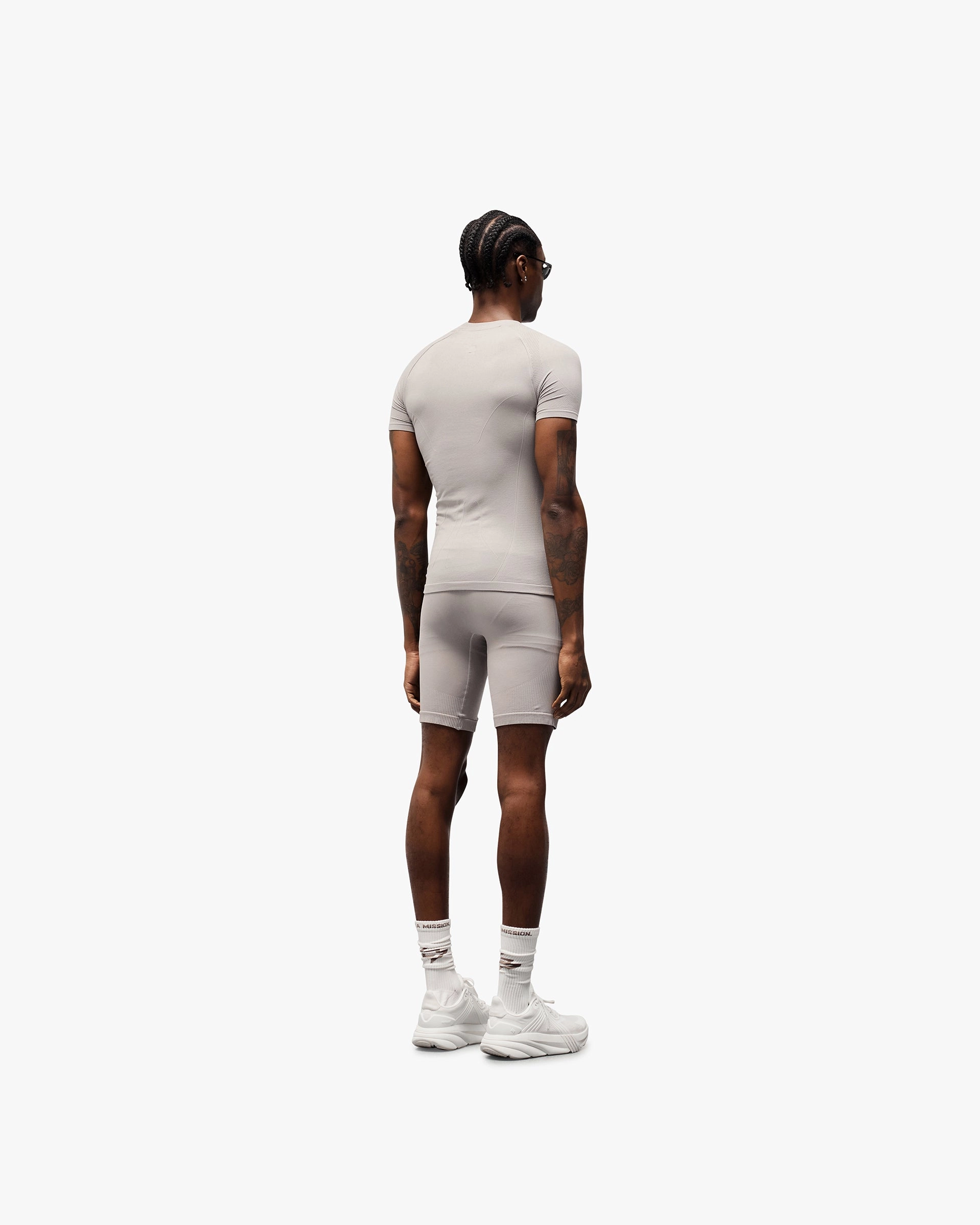 247 DNA Seamless Shorts - Titanium