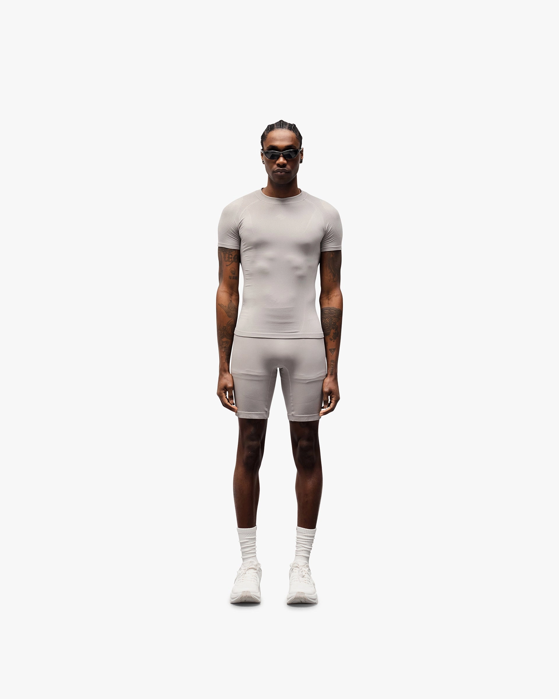 247 DNA Seamless Shorts - Titanium