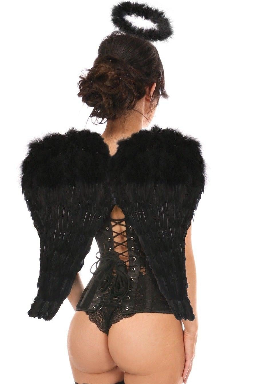 3 Piece Daring Angel Corset Costume