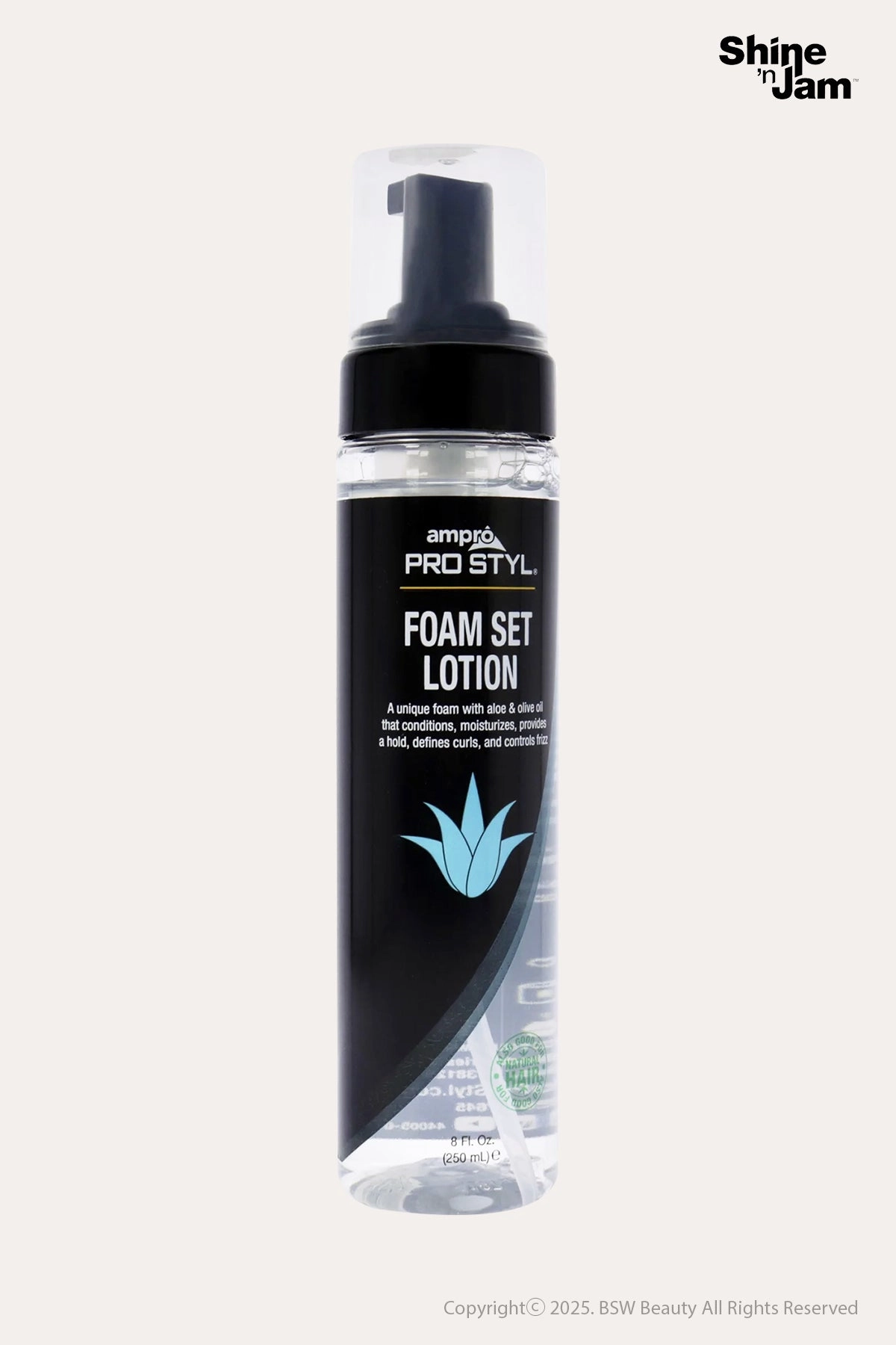AMPRO FOAM WRAP MOUSSE SET LOTION 8oz