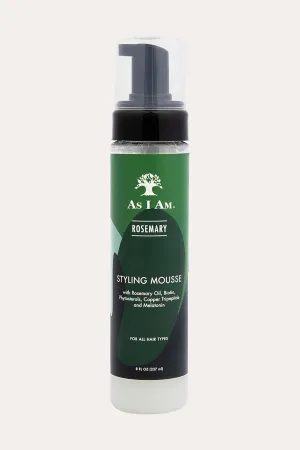 AS I AM ROSEMARY STYLING MOUSSE 8oz
