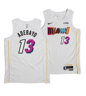 Bam Adebayo Nike Miami Mashup Vol. 2 Swingman Jersey - Player's Choice