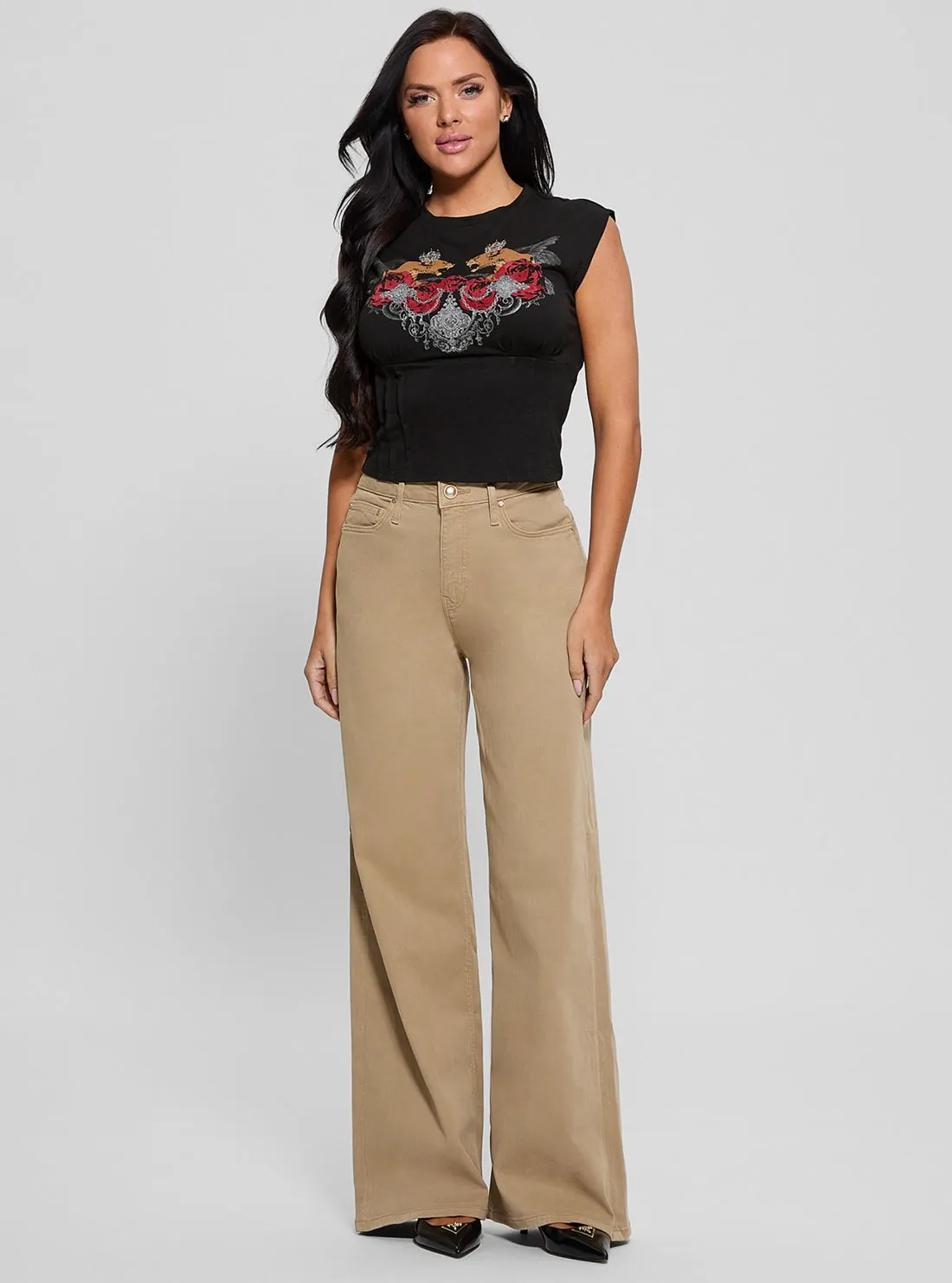 Black Lioness Corset Top