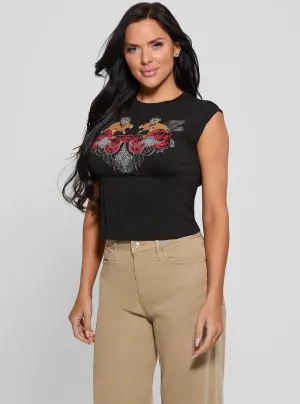 Black Lioness Corset Top