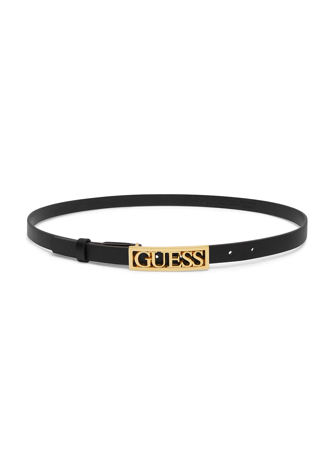 Black Mildred Adjustable Belt