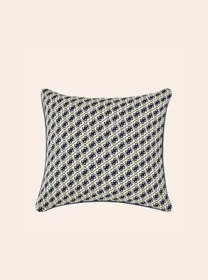 Blue Logo Jacquard Cushions