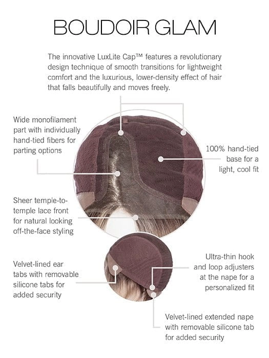 Boudoir Glam | Synthetic Lace Front Wig (Hand-Tied)