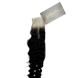 Brazilian Curly 2x6 Transparent Lace Human Hair Closure