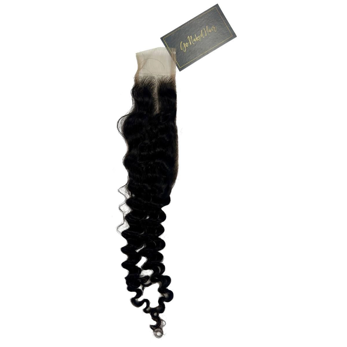 Brazilian Curly 2x6 Transparent Lace Human Hair Closure