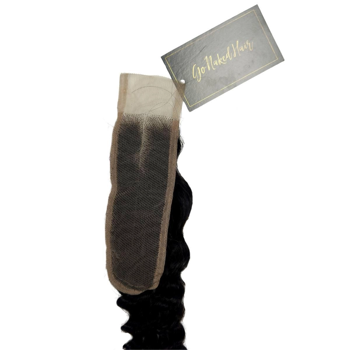 Brazilian Curly 2x6 Transparent Lace Human Hair Closure