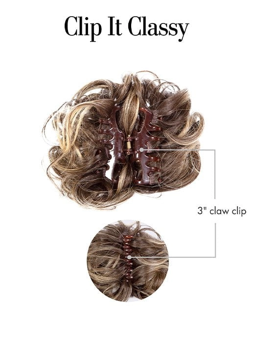Clip It Classy | Synthetic Hairpiece