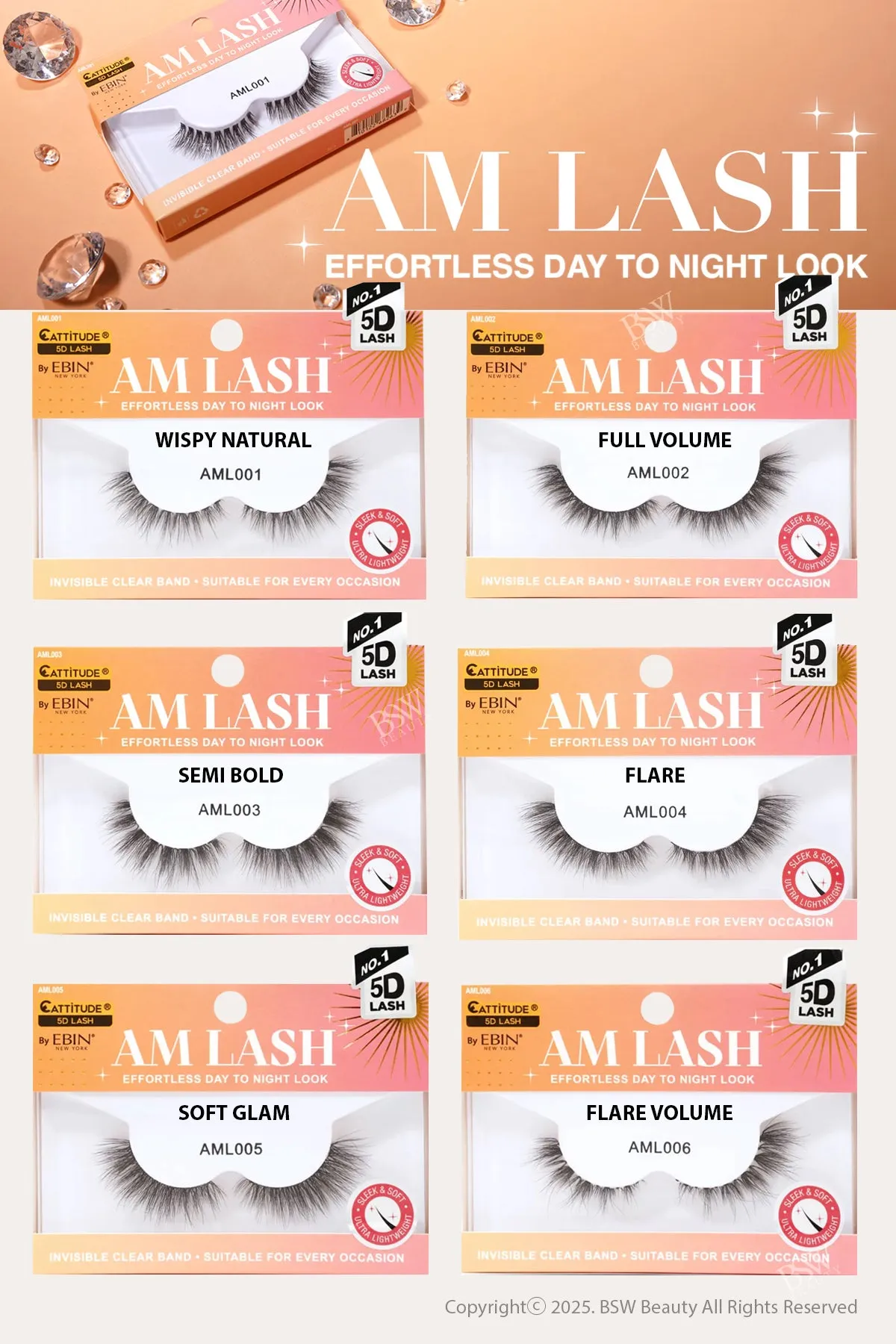 EBIN CATTITUDE 5D AM LASH