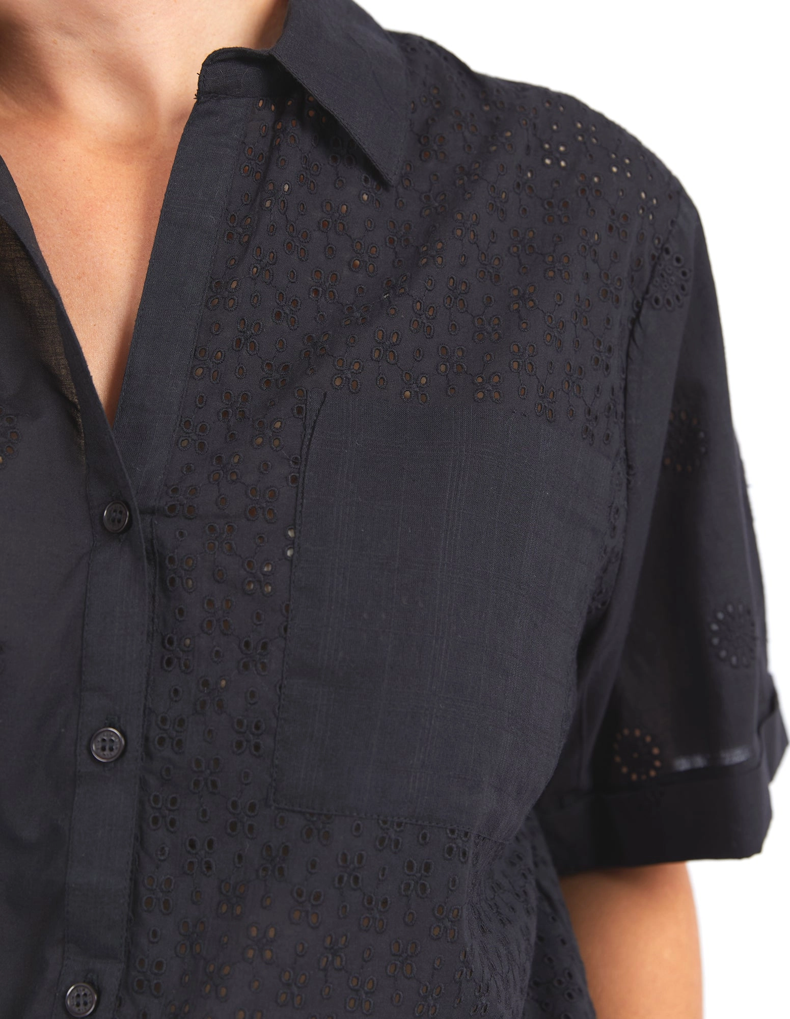 Elm Clementine Shirt Black
