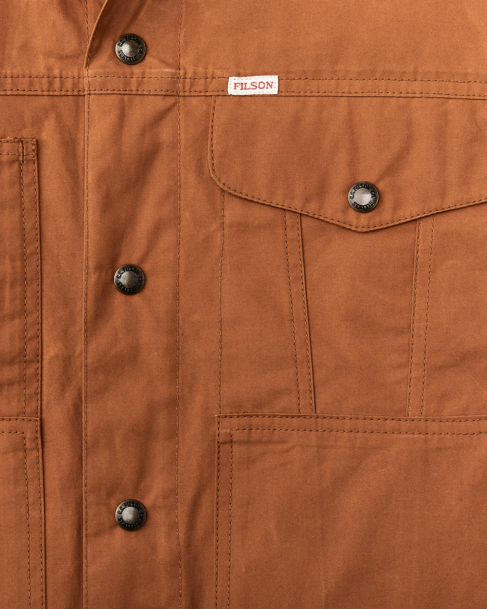 Filson Ranger Short Cruiser Jacket - Bourbon