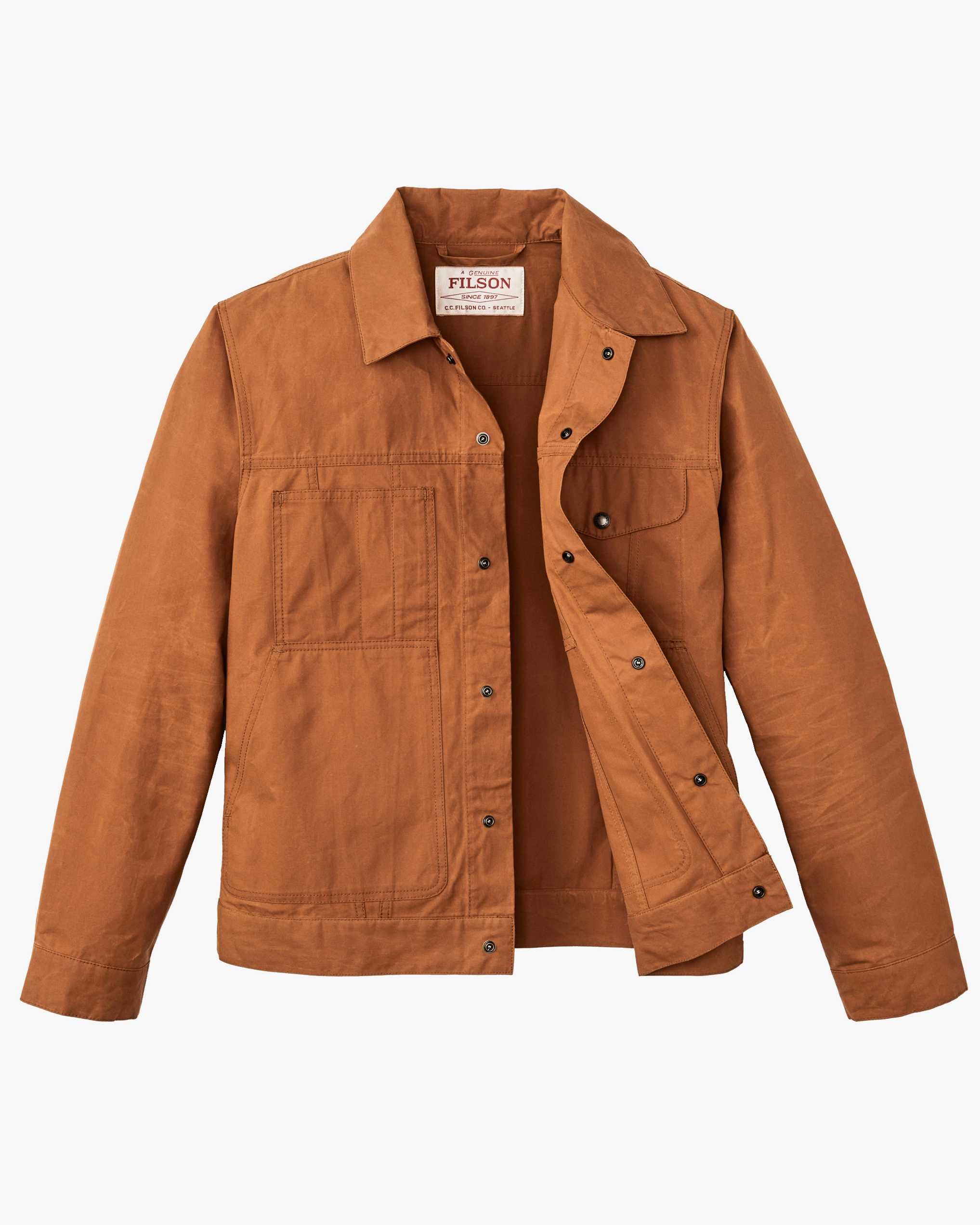 Filson Ranger Short Cruiser Jacket - Bourbon