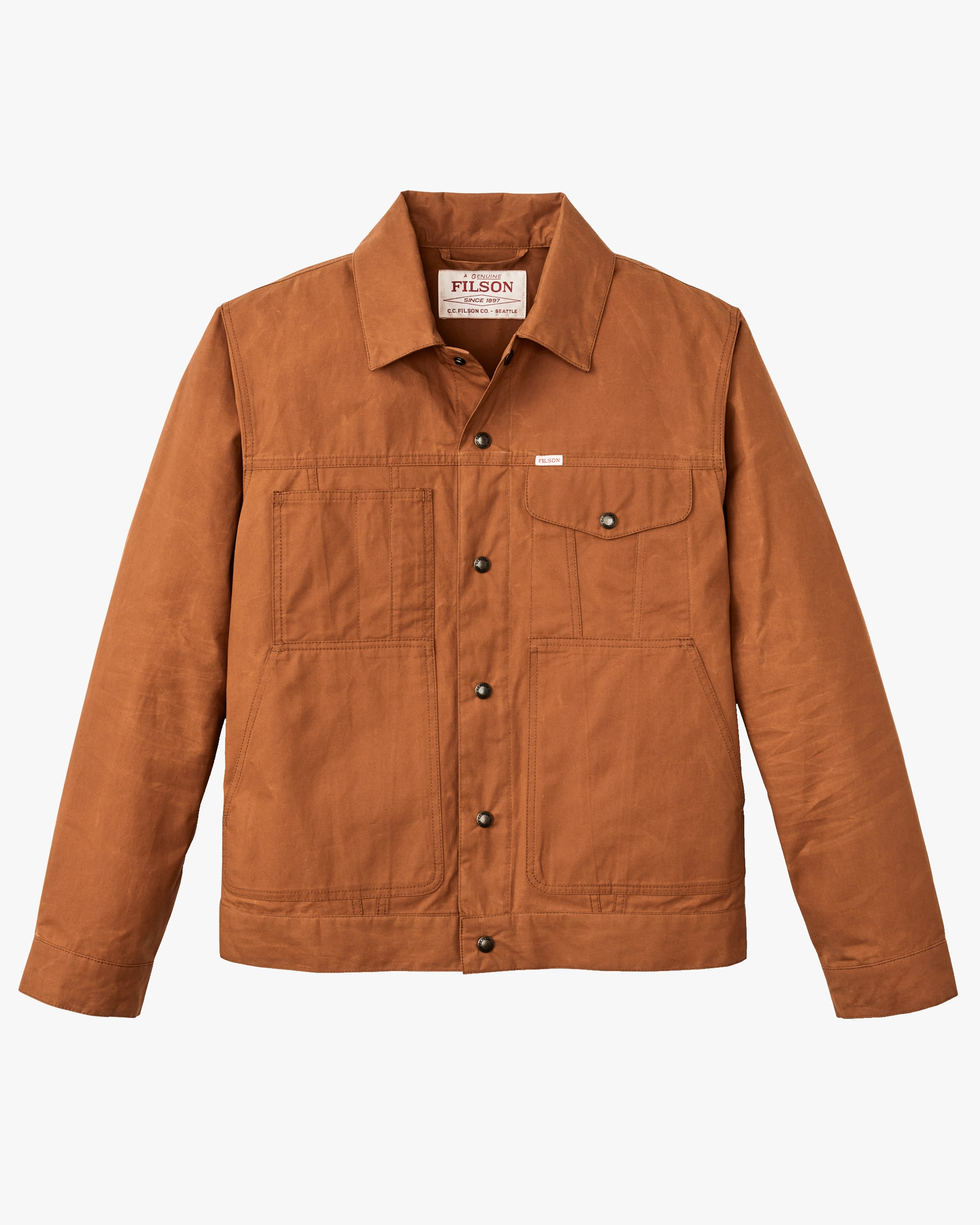 Filson Ranger Short Cruiser Jacket - Bourbon