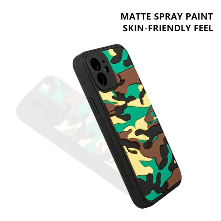 For Samsung Galaxy Note20 Camouflage Clouds Embossed Skin Feel Silicone Shockproof