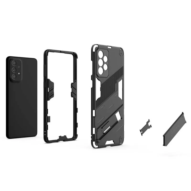 For Samsung Galaxy S21  5G Armor Matte PC   TPU Shockproof Case(Dark