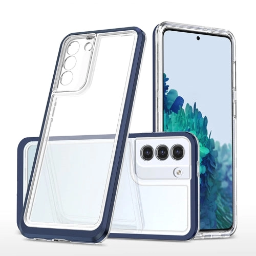 For Samsung Galaxy S21  5G Bright Series Clear Acrylic   PC TPU Shockproof