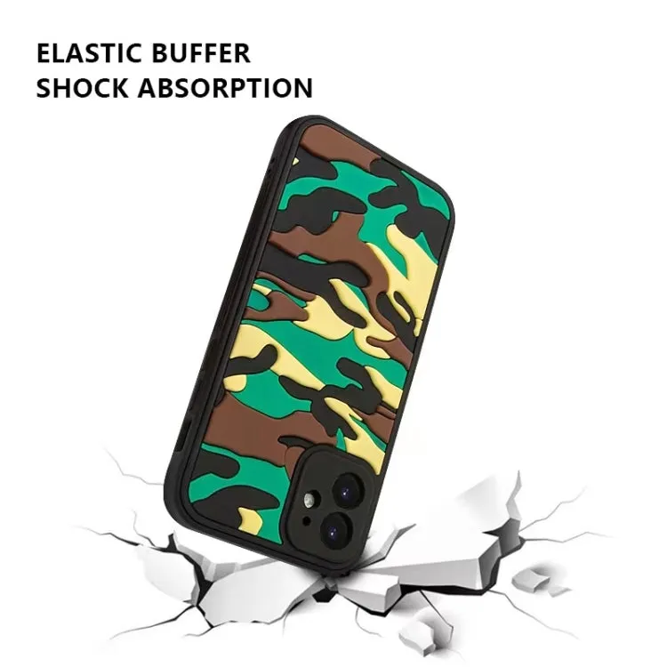 For Samsung Galaxy S21  5G Camouflage Clouds Embossed Skin Feel Silicone Shockproof