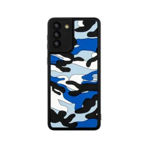 For Samsung Galaxy S21  5G Camouflage Clouds Embossed Skin Feel Silicone Shockproof