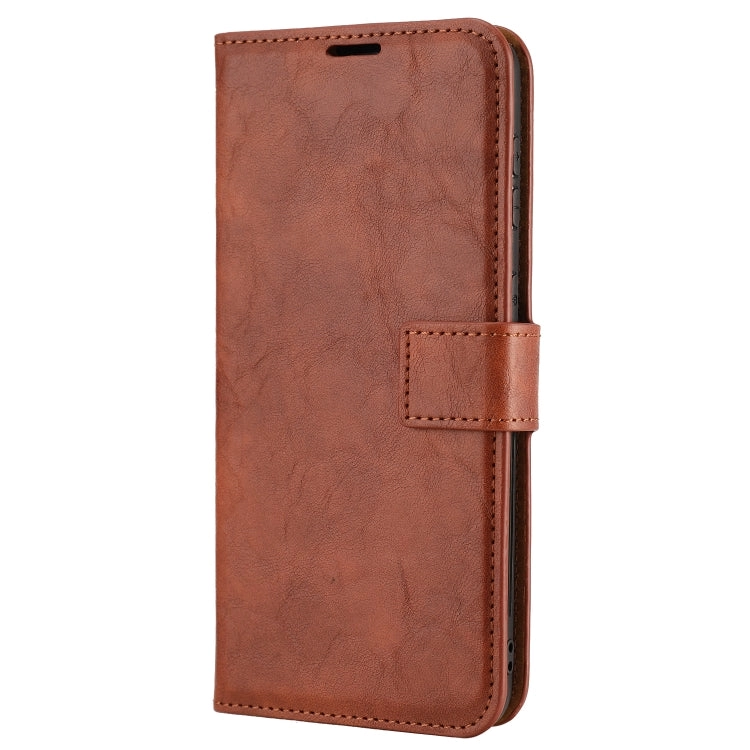 For Samsung Galaxy S21  5G Crazy Horse Texture Detachable Magnetic Back Cover Horizontal Flip