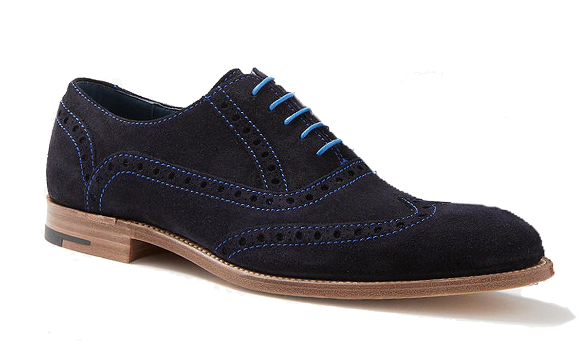 Grant - Air Force Blue Suede