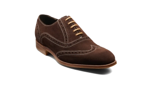 Grant - Brown Suede