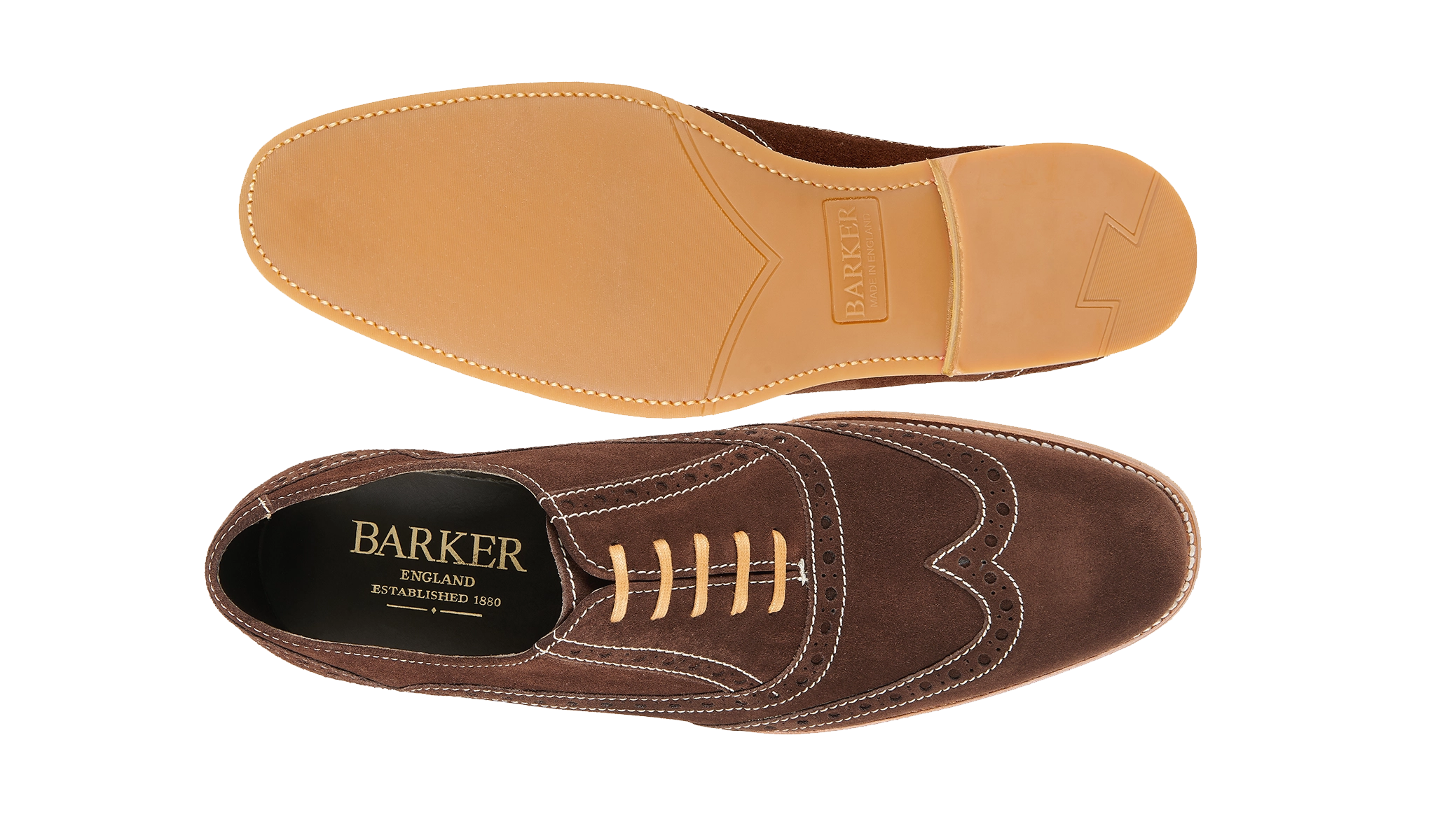 Grant - Brown Suede