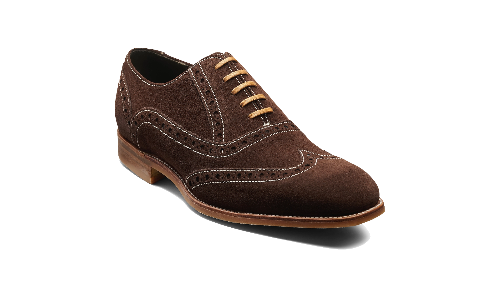 Grant - Brown Suede