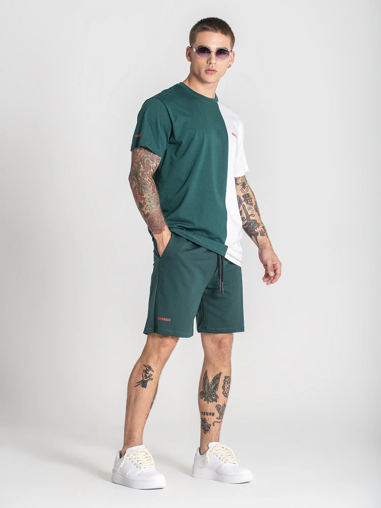 Green Block Tee