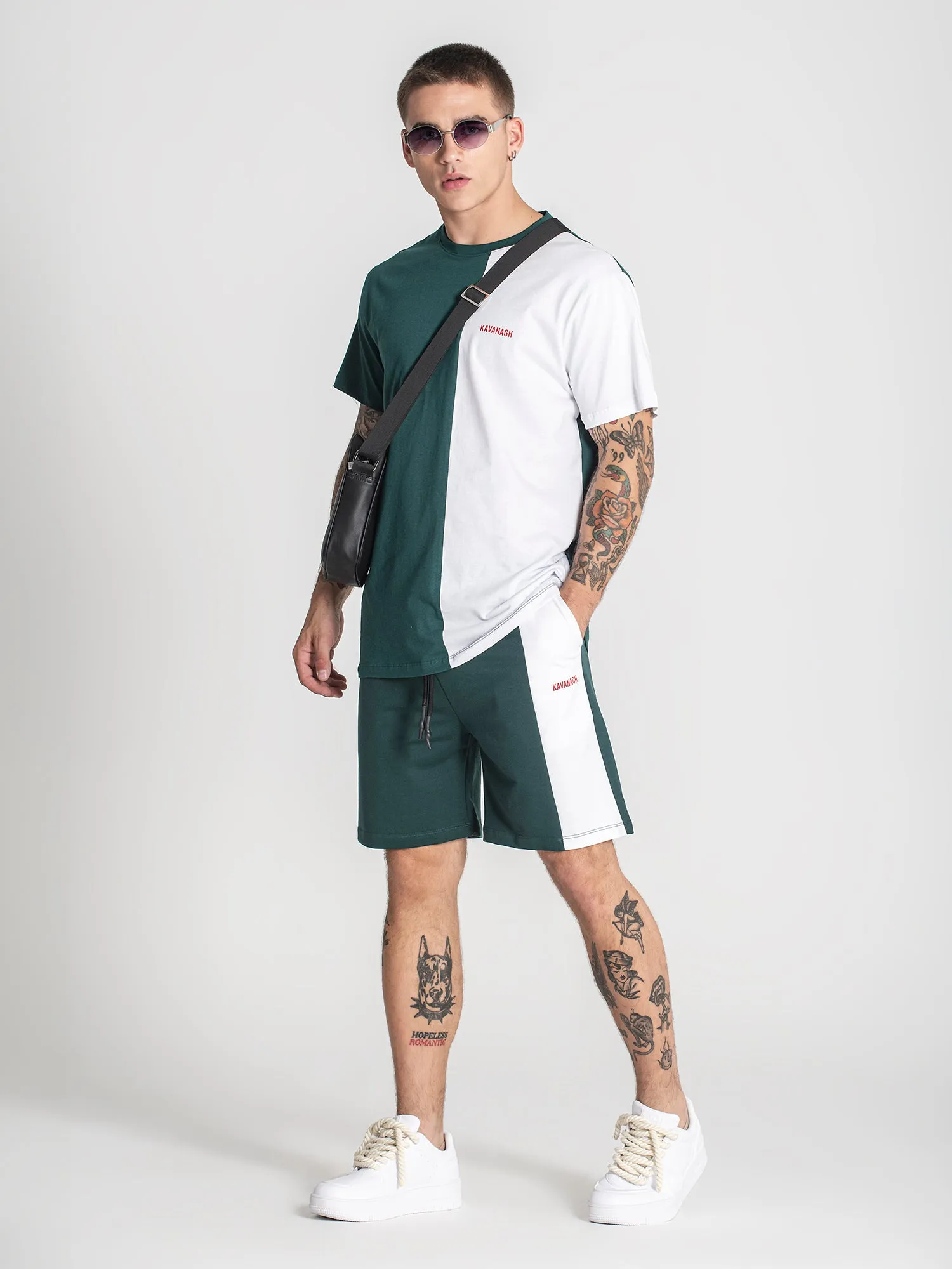 Green Block Tee