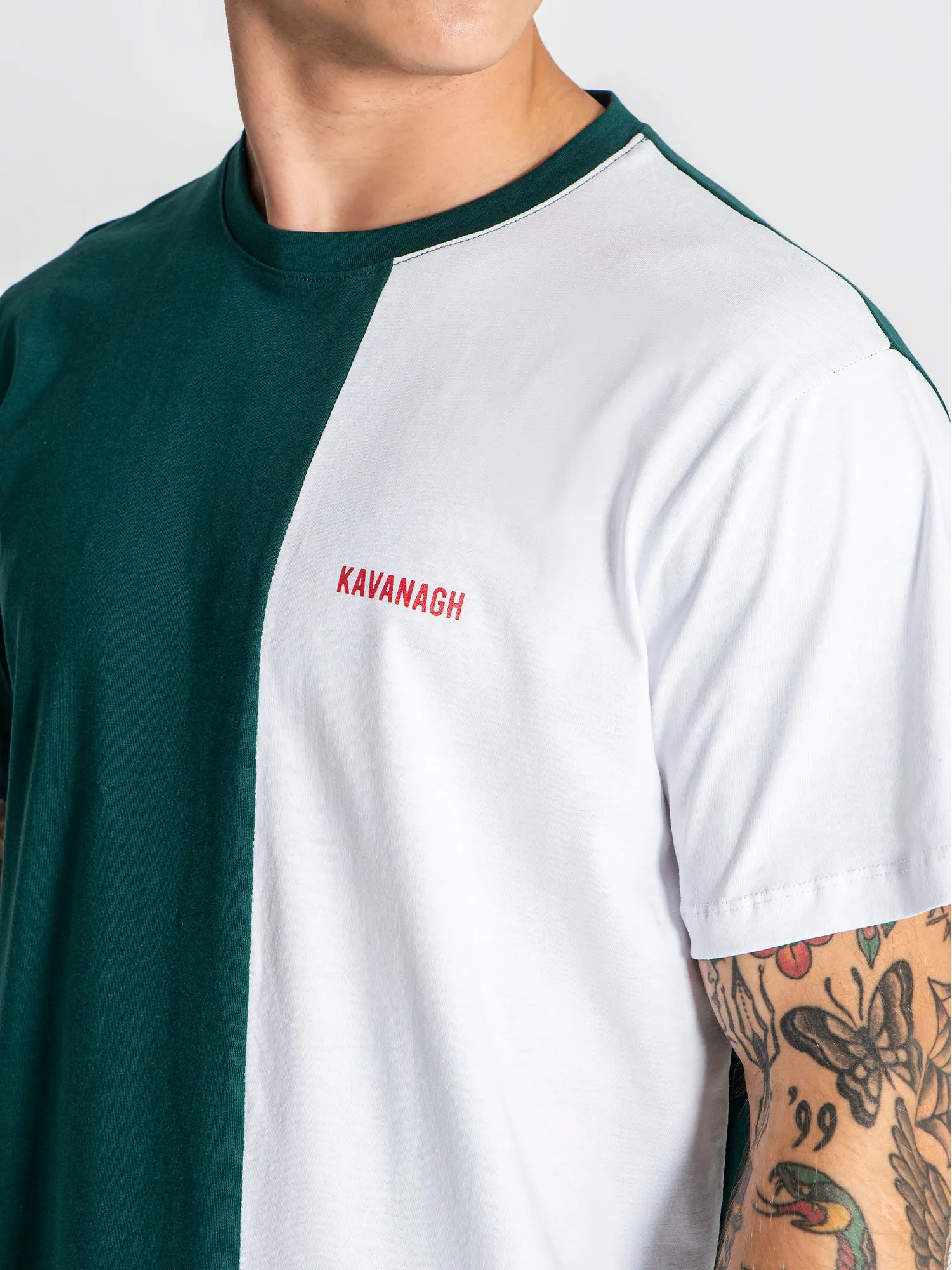 Green Block Tee