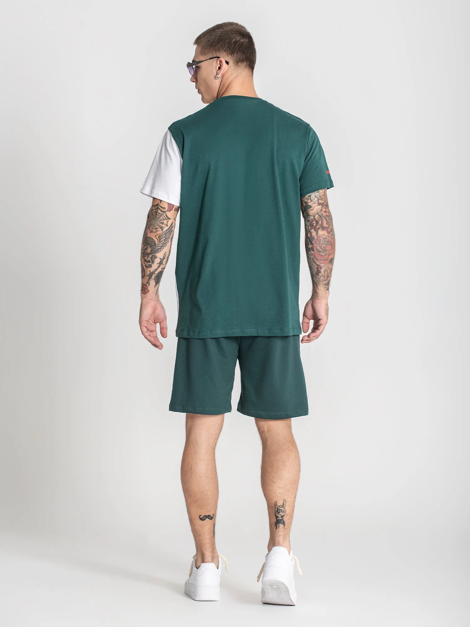 Green Block Tee