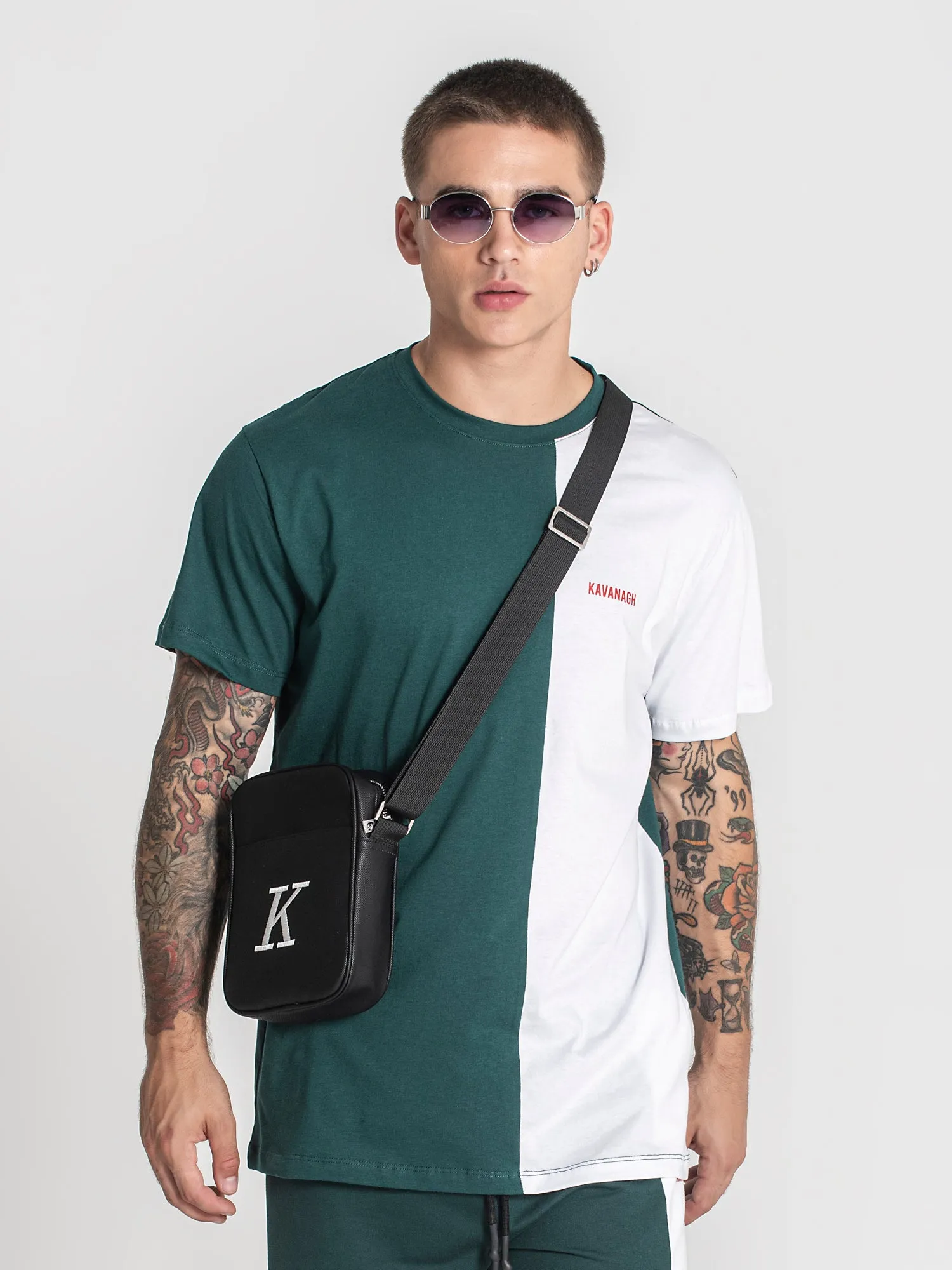 Green Block Tee