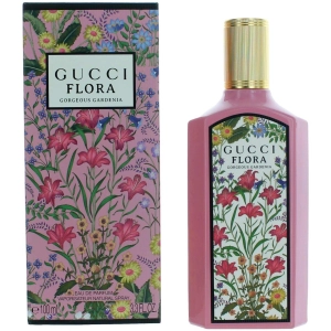 Gucci Women's Eau De Parfum Spray - Flora Gorgeous Gardenia Floral Fruity, 3.3 oz