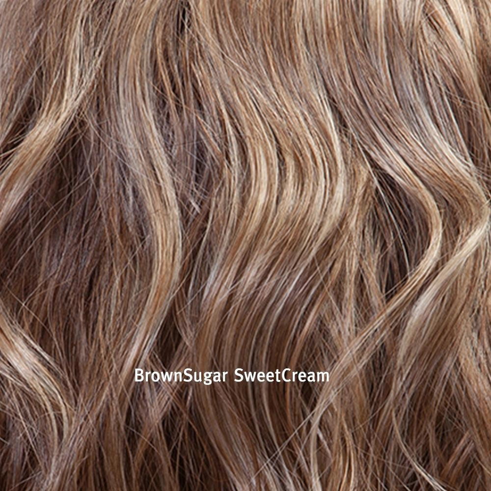 HAND-TIED Dalgona 16 Wig by Belle Tress | Heat Friendly Synthetic (Mono Part)