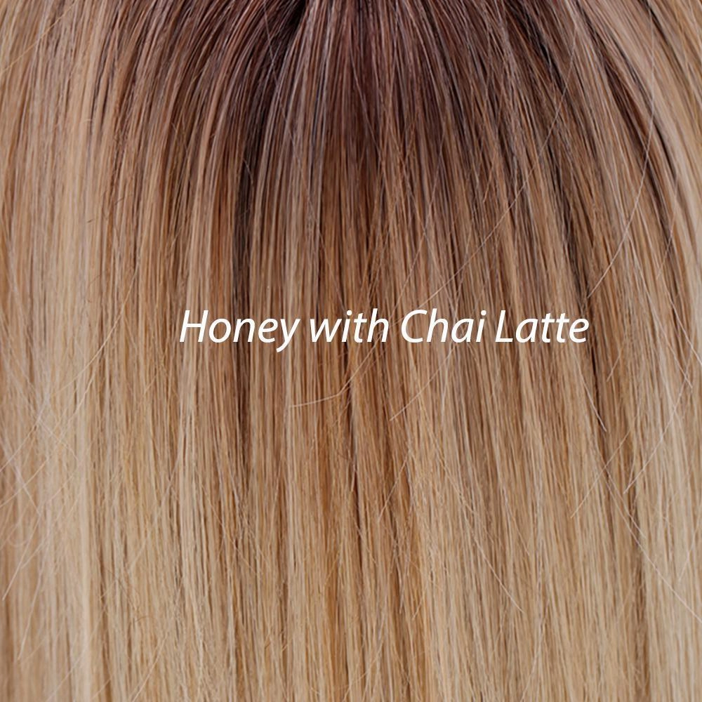 HAND-TIED Dalgona 16 Wig by Belle Tress | Heat Friendly Synthetic (Mono Part)