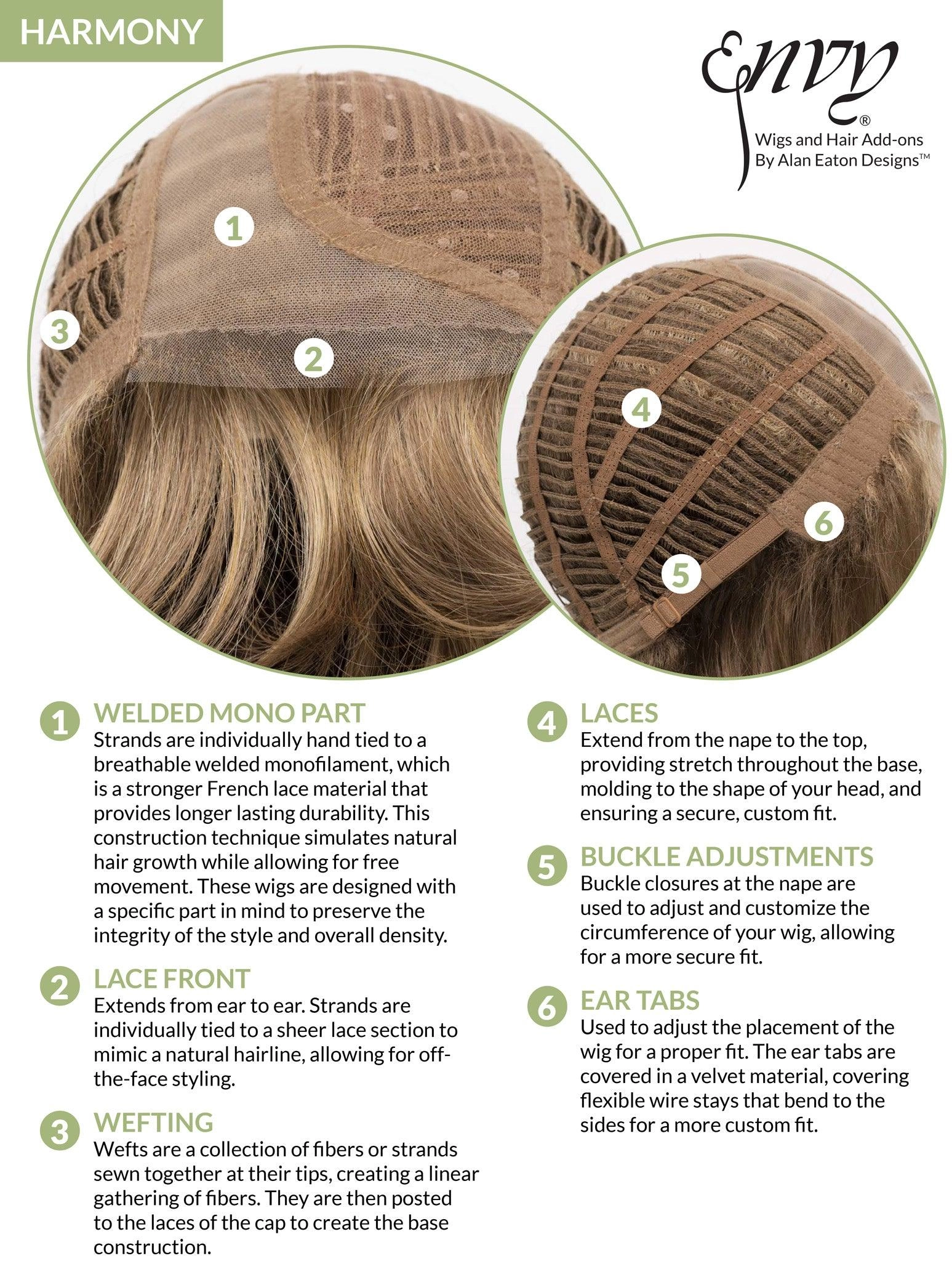 Harmony Wig by Envy | Synthetic (Lace Front Mono Part)