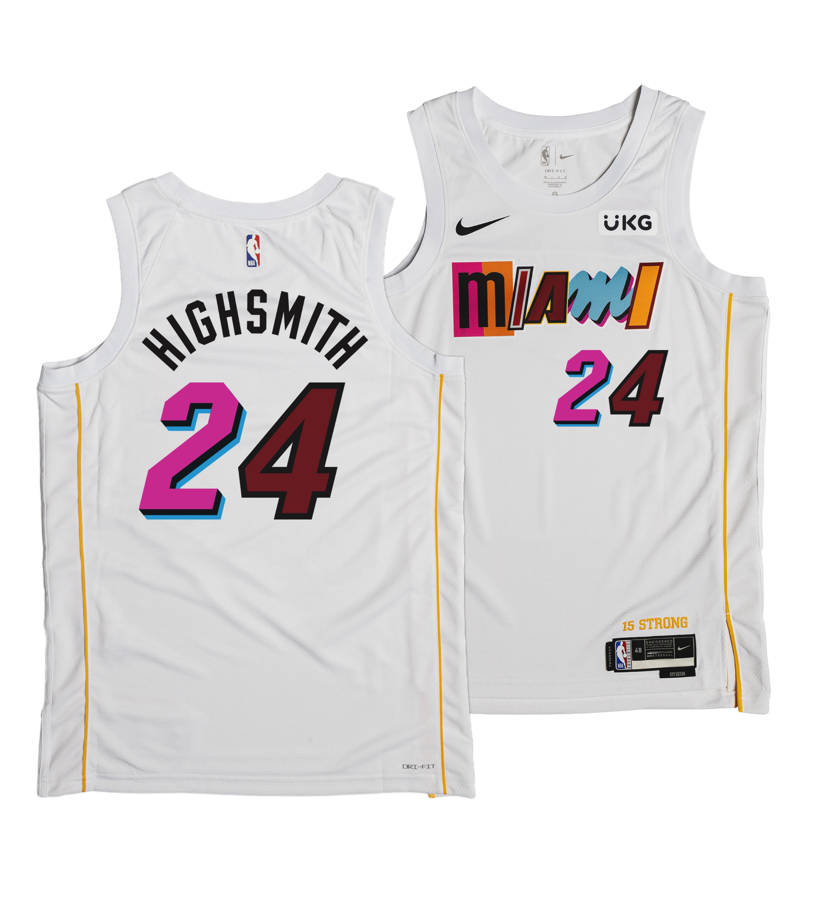 Haywood Highsmith Nike Miami Mashup Vol. 2 Swingman Jersey - Player's Choice