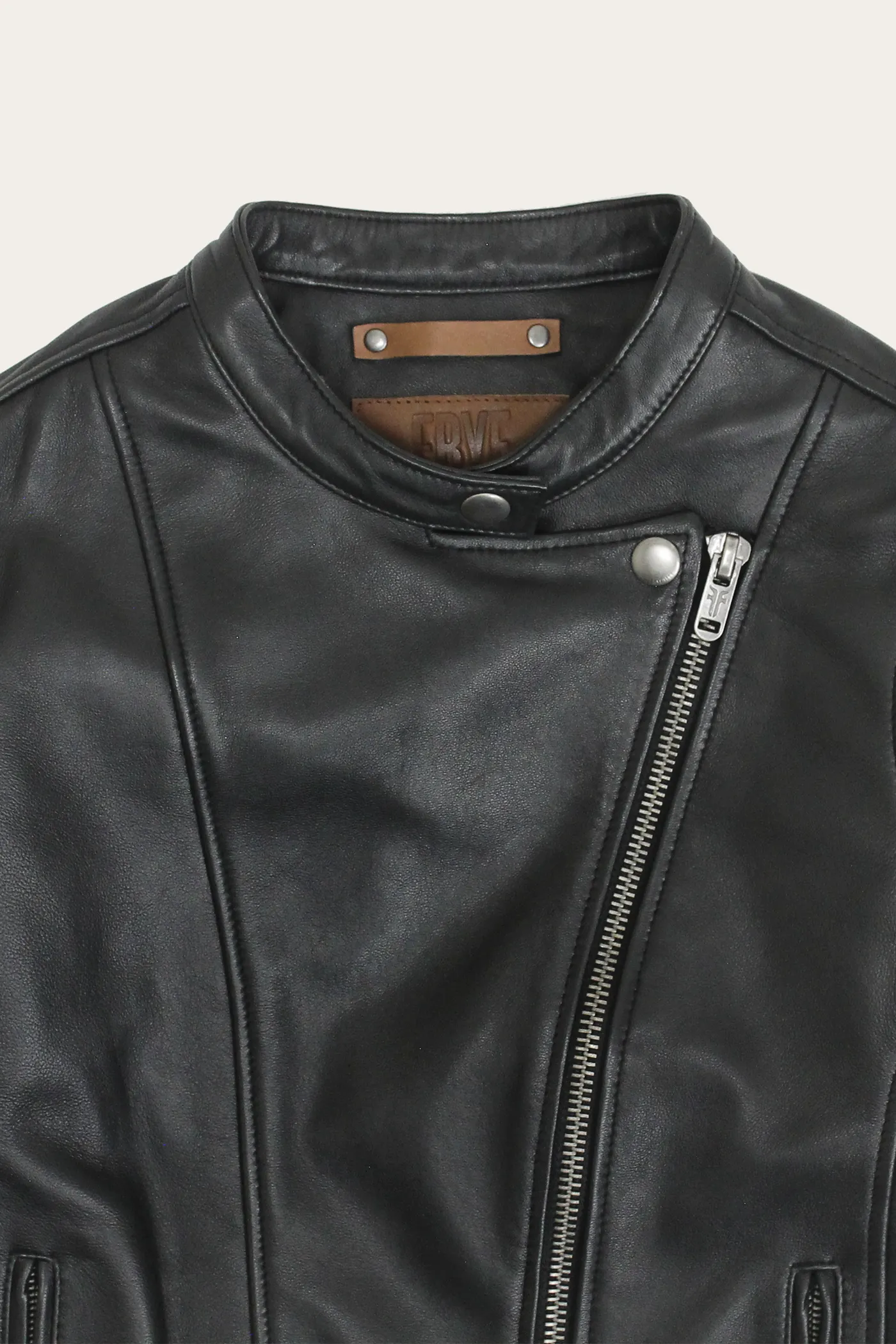 Heathe Leather Jacket