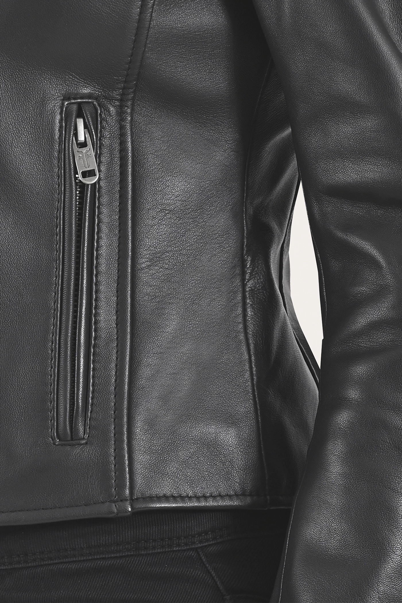 Heathe Leather Jacket