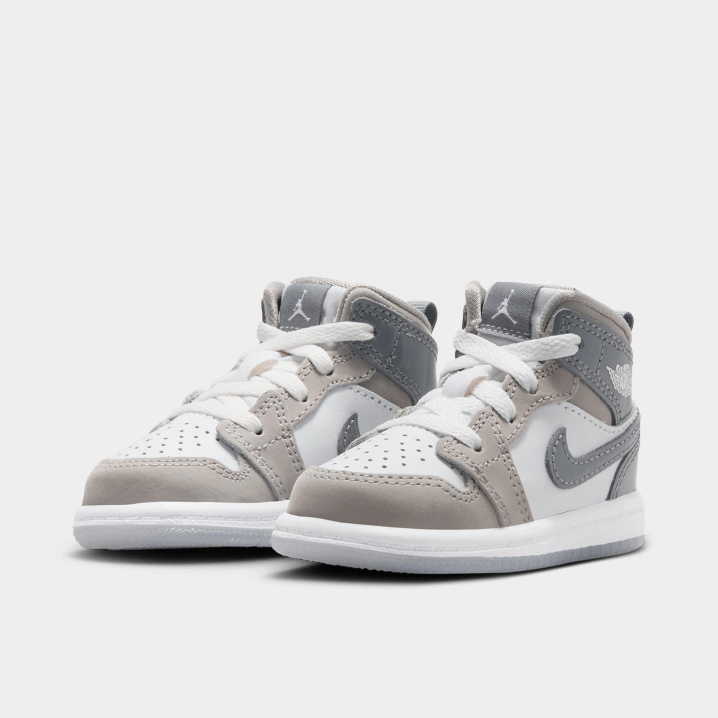 Jordan 1 Mid TD White / Cool Grey - Medium Grey