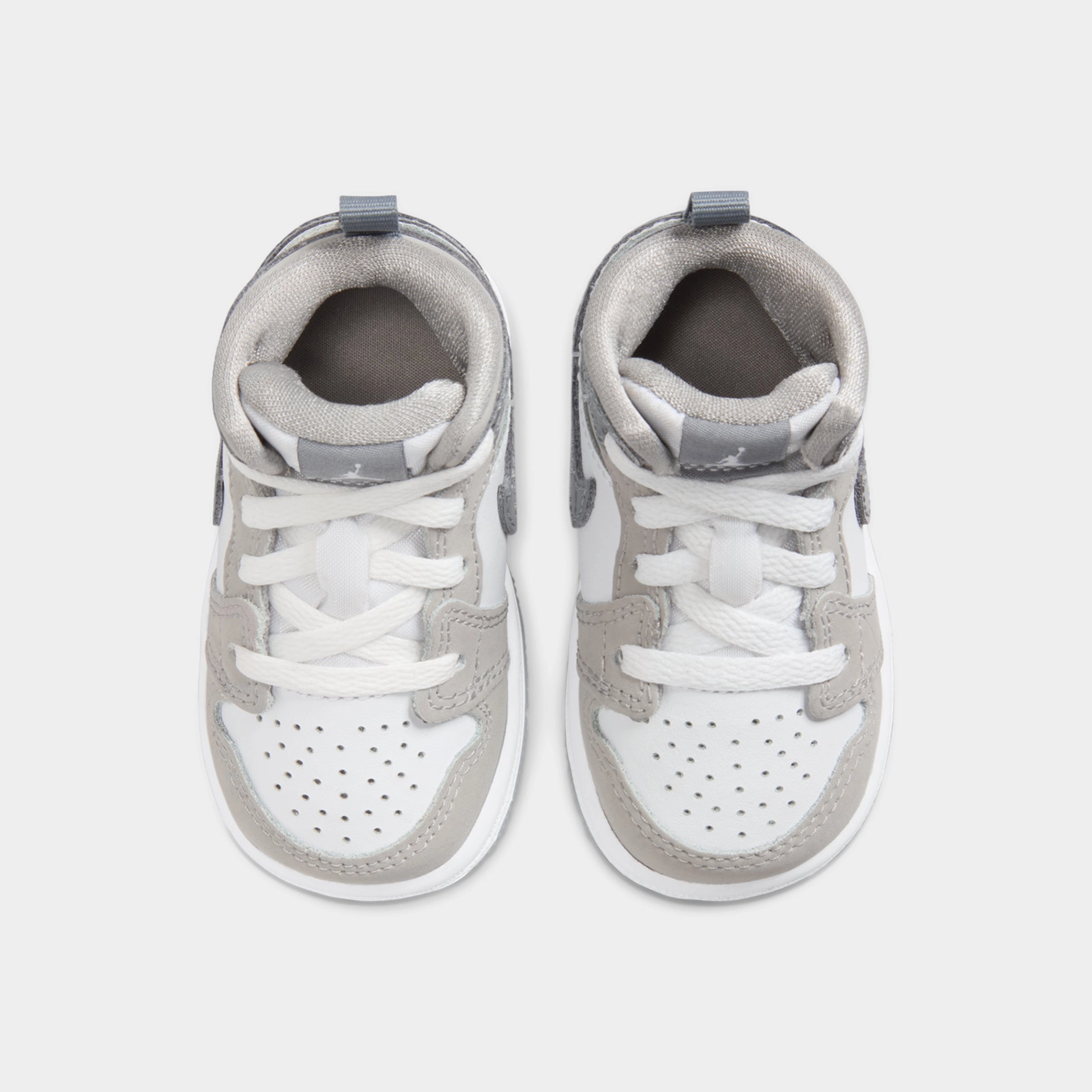 Jordan 1 Mid TD White / Cool Grey - Medium Grey