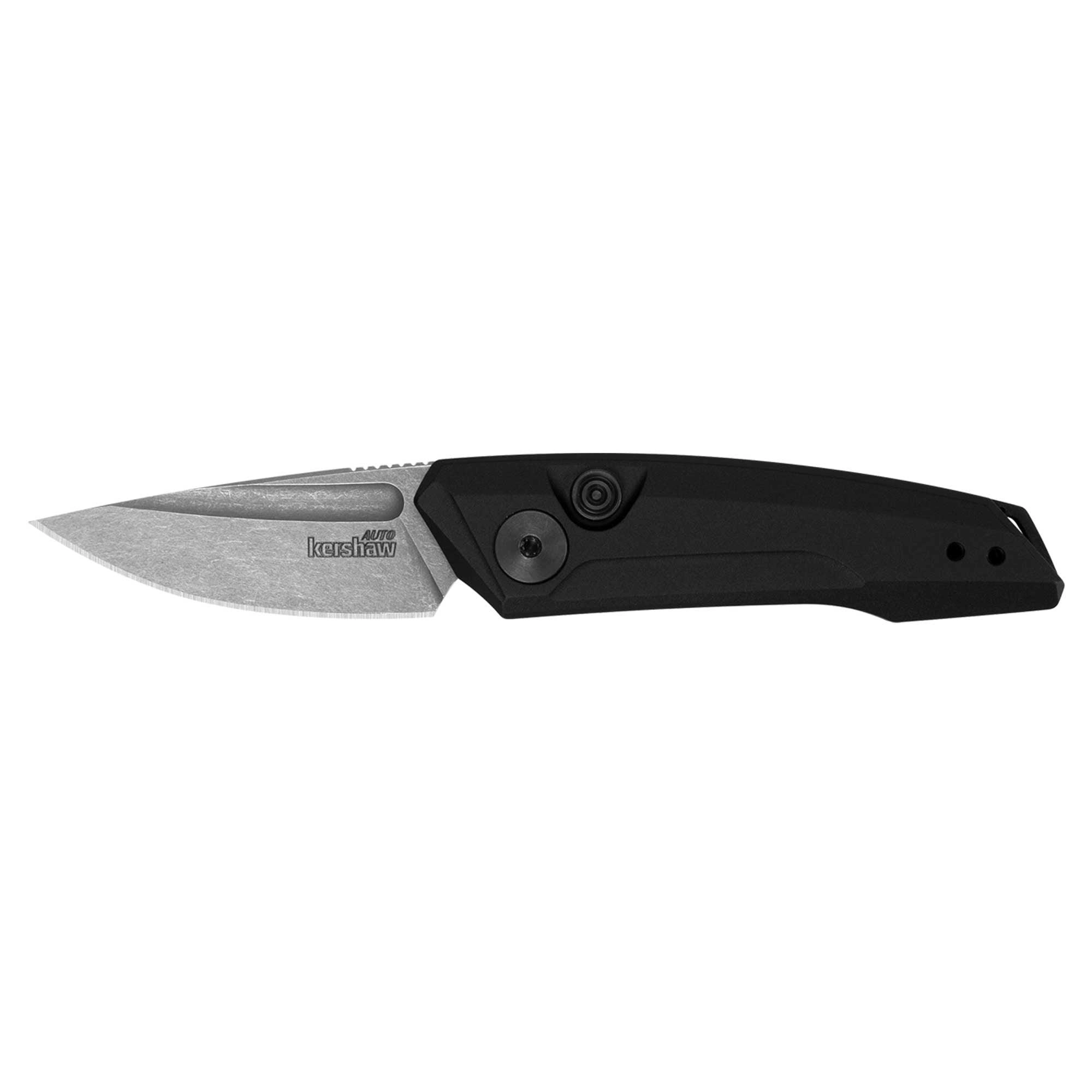 Kershaw Pocket Knife - Launch 9 Drop Point Plain Edge Steel Blade Everyday | KW7250