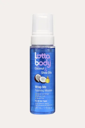 LOTTABODY COCONUT & SHEA OILS WRAP ME FOAMING MOUSSE 7oz