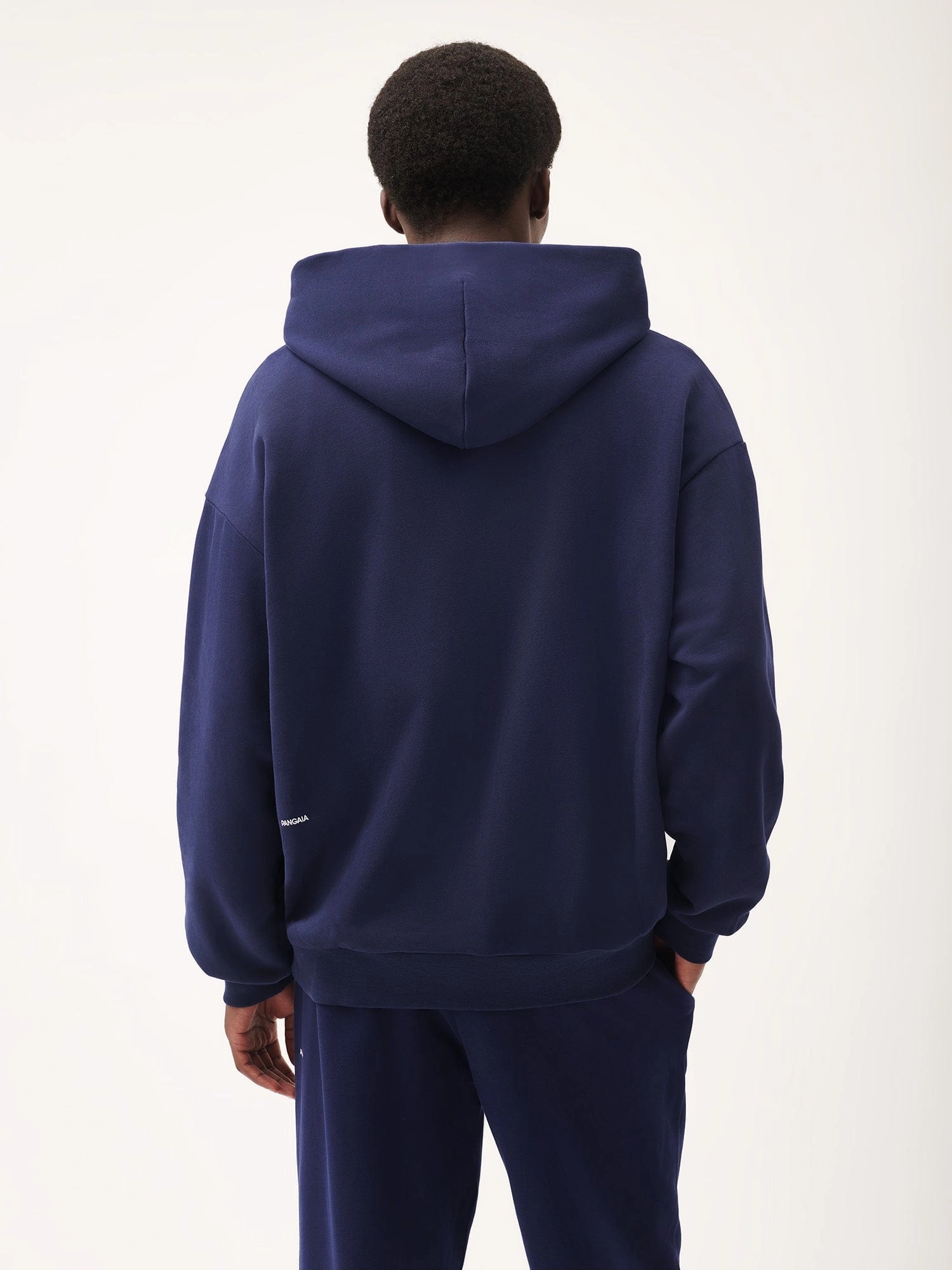 Mens 365 Midweight Hoodie—navy blue