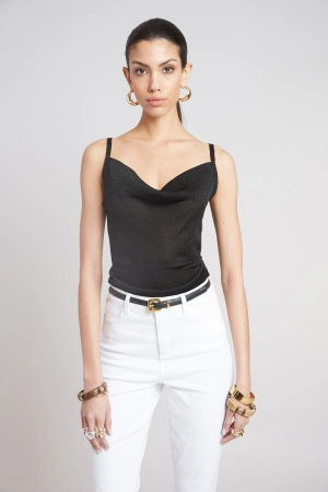 Metallic Knit Cami