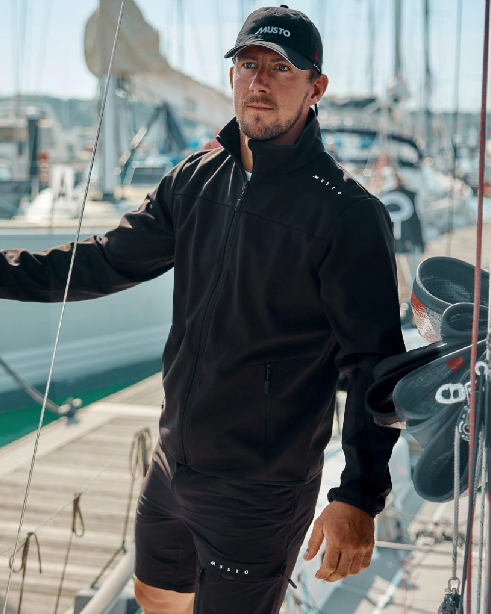 Musto Mens Evo Crew Softshell Jacket