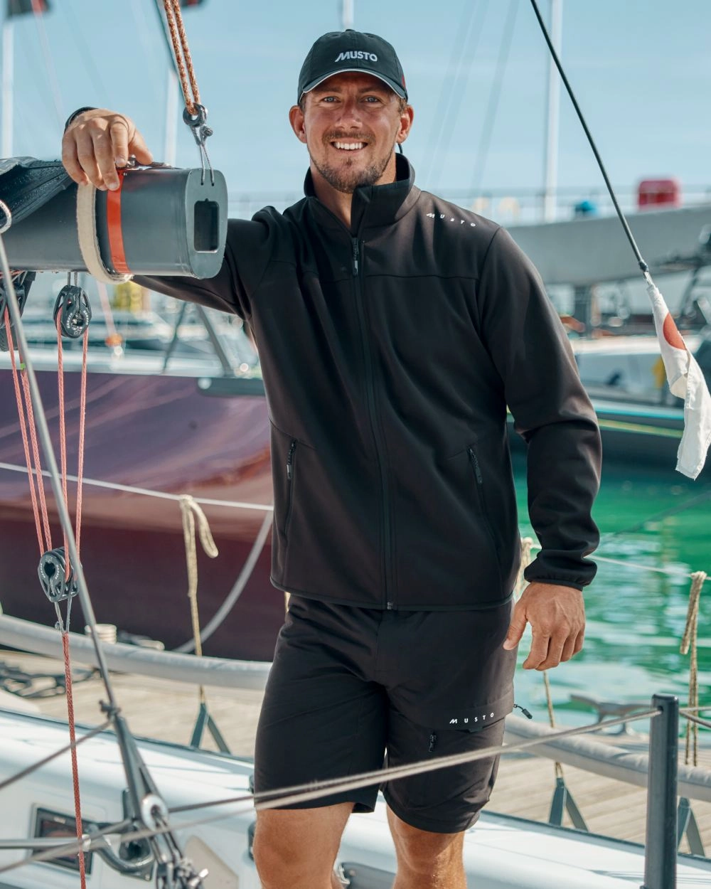 Musto Mens Evo Crew Softshell Jacket